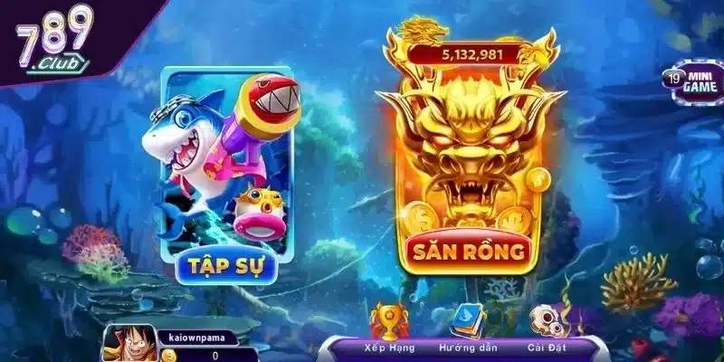 Hướng dẫn cách chơi Bắn cá 789CLUB cho thành viên mới