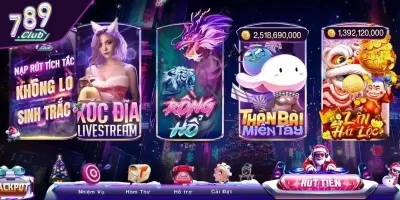 Tổng quan về sảnh Tài Xỉu 789CLUB đẳng cấp, uy tín